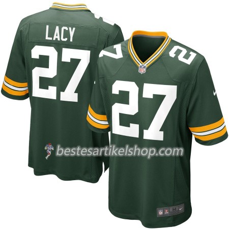 Herren Green Bay Packers Trikot Eddie Lacy 27 Nike Grün